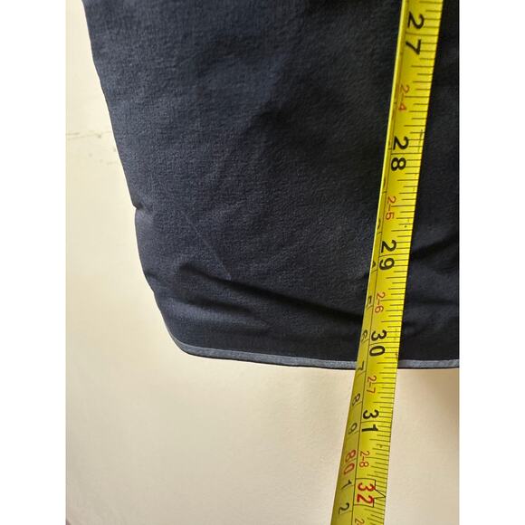 Lululemon Men XL Black Snap Button Insulated Bomber Jacket Outdoor Wicking Gym - Picture 12 of 13